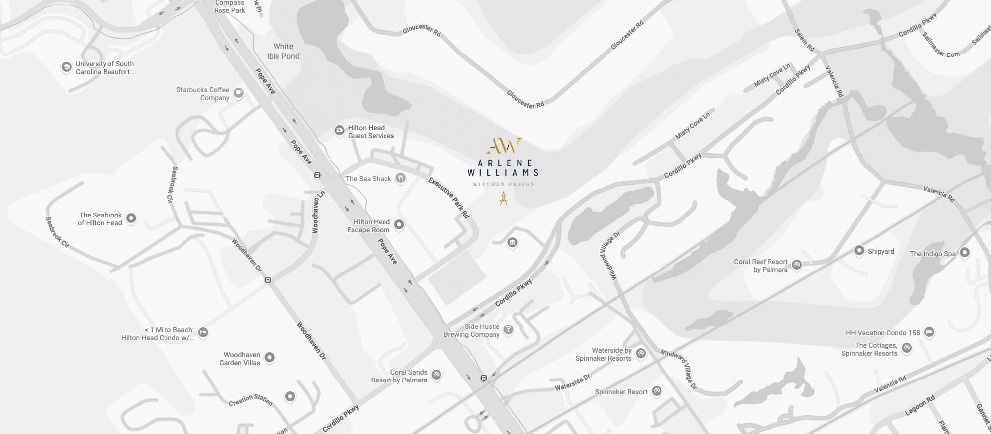 Arlene Williams Kitchen Design location 17 Executive Park Road Suite 2 Hilton Head Island